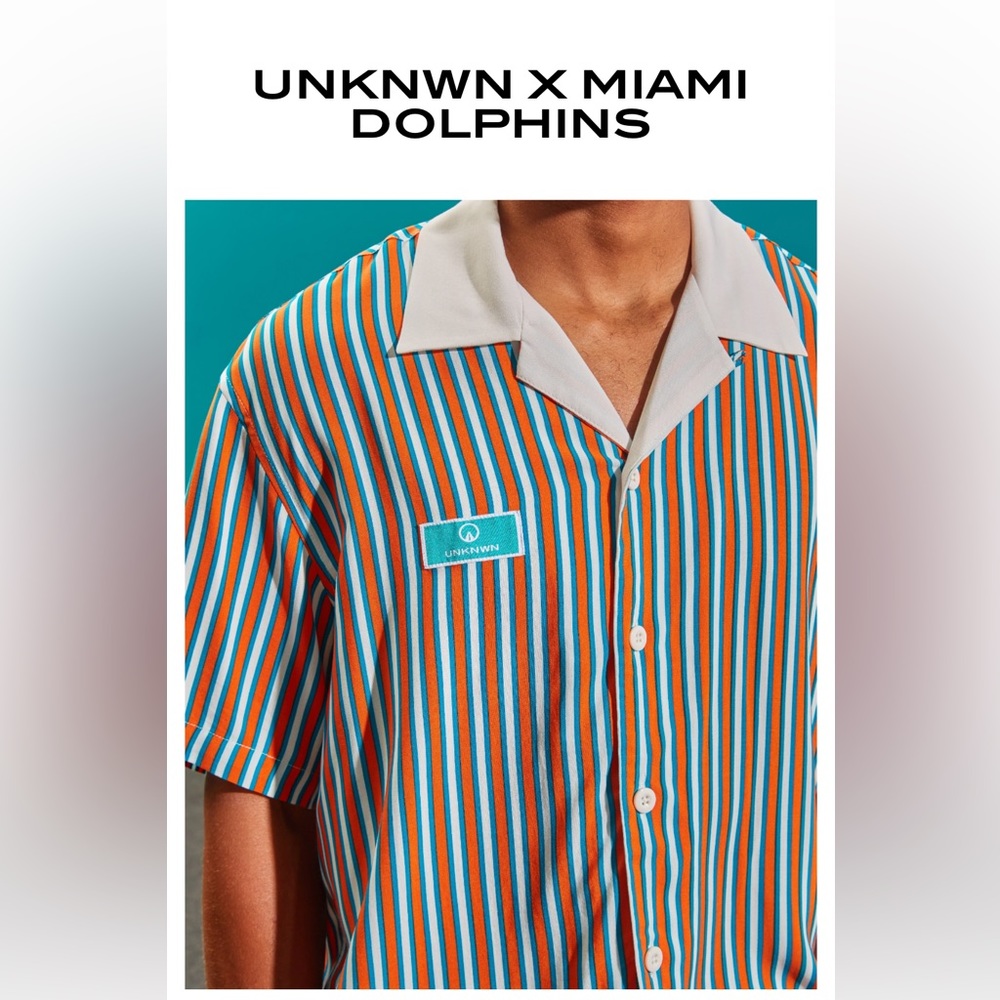 Miami Dolphins NFL Button down shirt from the store  unknwn